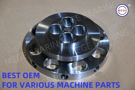 High Hardness Flanges Pump Truck Cylinder Barrel Connecting S45C 1045 C45 45 Steel Zinc Plating
