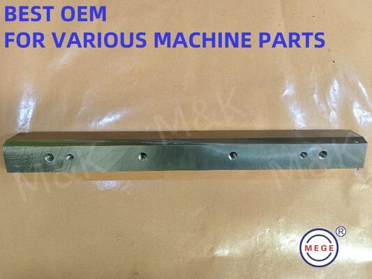 Forged 5CrMnMo Machinery Components Paver Processing Blade Component For Asphalt Finisher