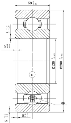 MEGE 326 (6326/C3) Deep Groove Ball Bearing