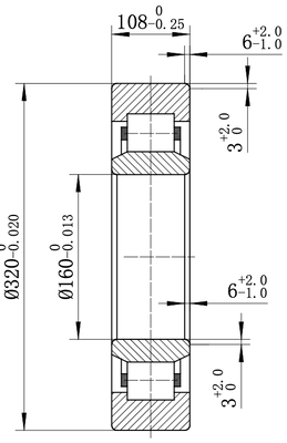 MEGE NU2332X3（30-52732）P5 Cylindrical Roller Bearing