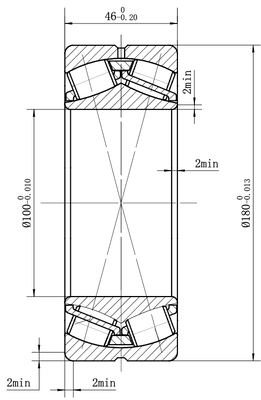 MEGE 22220 CA/W33（3520）P5 Spherical Roller Bearing
