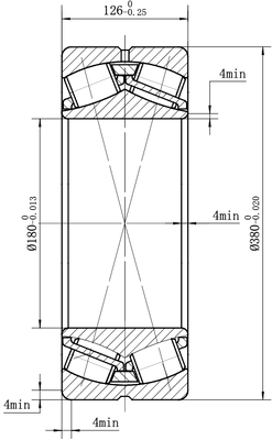 MEGE 22336 CA/W33（3636）Spherical Roller Bearing