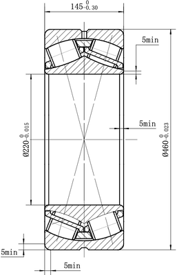MEGE 22344 CA/W33（3644） Spherical Roller Bearing