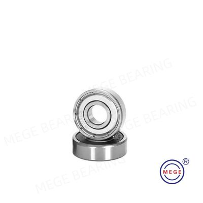 Deep Groove 608 ZZ 2RS Ball Bearings 8mmx22mmx7mm Wear Resistant Electric Motor Machinery