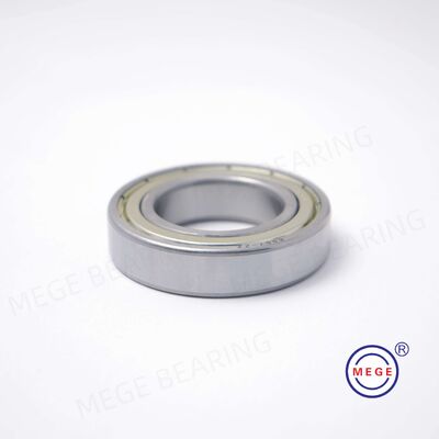 Single Row Deep Groove 6007 ZZ 2RS Ball Bearing 35x62x14mm For Machinery Motor