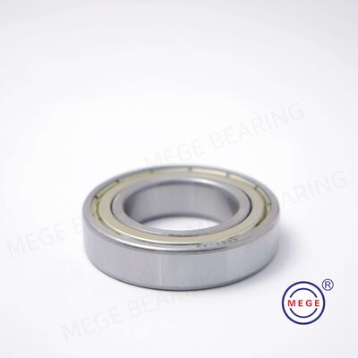Single Row Deep Groove 6007 ZZ 2RS Ball Bearing 35x62x14mm For Machinery Motor