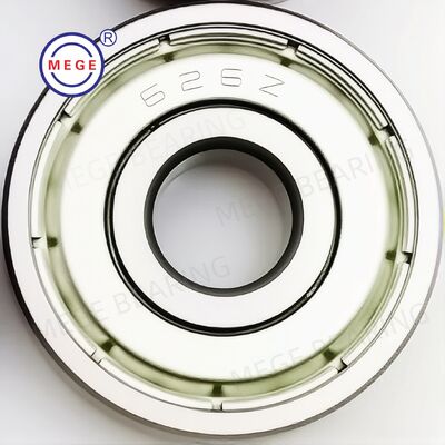 Chrome Steel 6200 Series Bearing 626 ZZ 2RS Deep Groove Ball Bearing 6x19x6mm