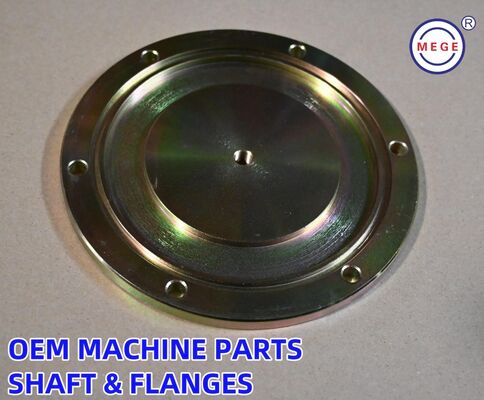 Shaft Cover Plate Axial Pin Retainer Cover Zinc Plating / Carbon Steel Bushing Shaft
