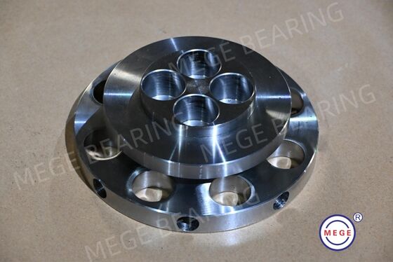 High Precision Concrete Pipe Flange Wear Resistant Stainless Steel Forge Steel / Cast Iron For Conveyor Machinery