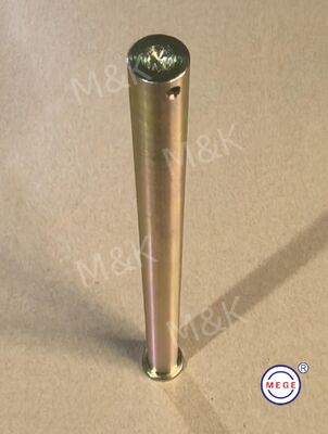 Precision Articulation Pin Shaft For Rotary Drill Rigs Zinc Plated 40Cr / 35CrMo Alloy Steel
