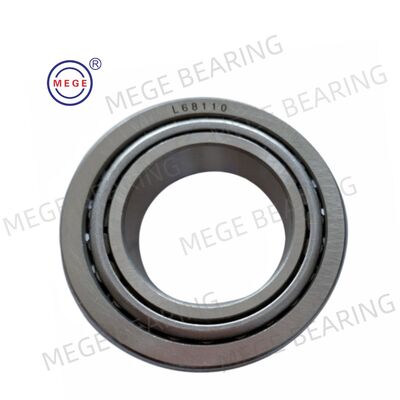 L68145 / L68110 High Loaded Tapered Roller Bearings For Construction Machinery Wheels