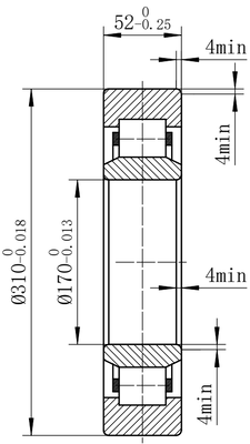 MEGE NU234 (32234)  Cylindrical Roller Bearing