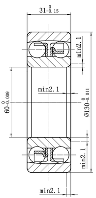 MEGE 1312 P5 Self-Aligning Ball Bearing