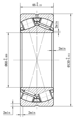 MEGE 22312 CA/W33（3612）P5 Spherical Roller Bearing